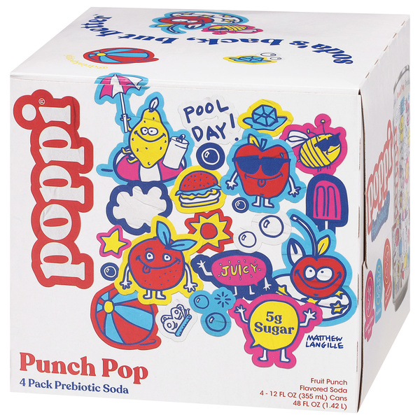 Poppi Punch Pop Prebiotic Soda Cans | Hy-Vee Aisles Online Grocery