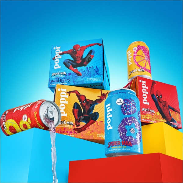 Poppi Prebiotic Soda, Wild Berry, 4Pk | Hy-Vee Aisles Online