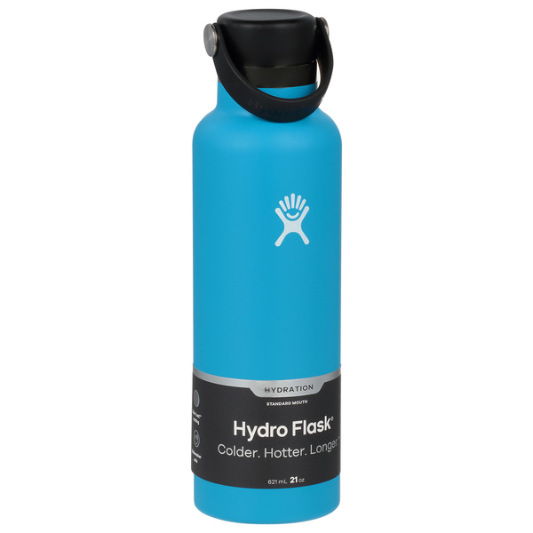 Hydro Flask 21oz Standard Mouth Flask, Pacific | Hy-Vee Aisles