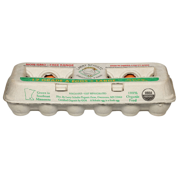 Schultz Organic Large Brown Eggs | Hy-Vee Aisles Online Grocery