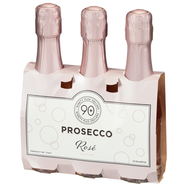 90+ Cellars Prosecco Rose, 3Pk | Hy-Vee Aisles Online Grocery Shopping