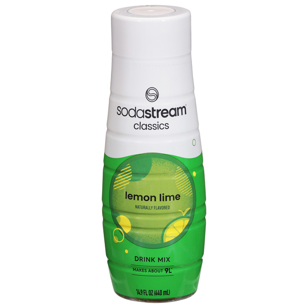 Soda Stream Fountain Style Crafted Lemon Lime | Hy-Vee Aisles