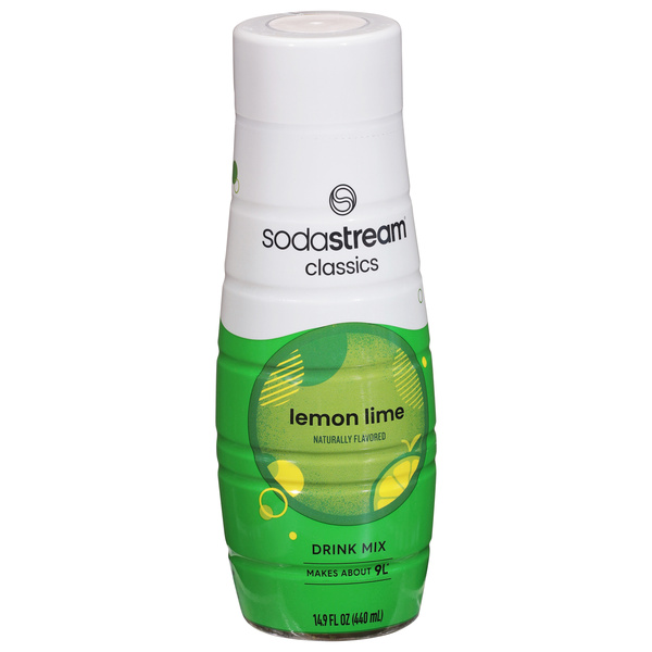Soda Stream Fountain Style Crafted Lemon Lime | Hy-Vee Aisles