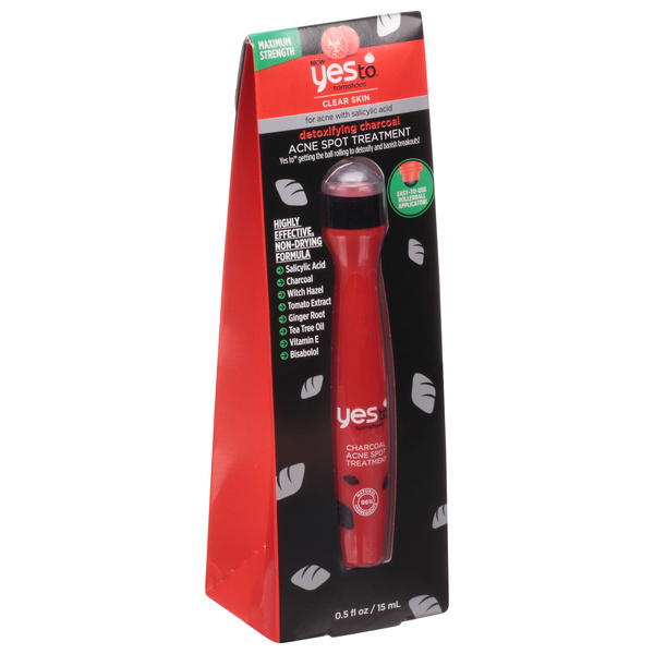 Yes to Tomatoes Acne Spot Treatment, Detoxifying Charcoal | Hy-Vee