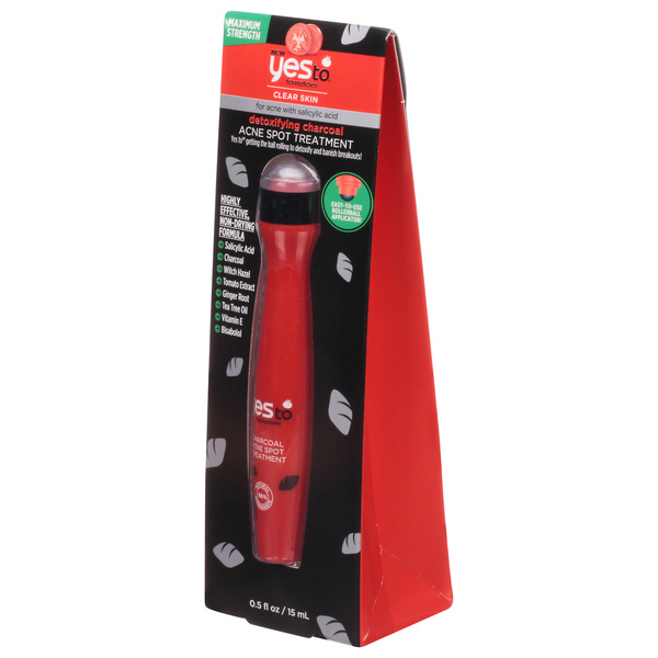 Yes to Tomatoes Acne Spot Treatment, Detoxifying Charcoal | Hy-Vee