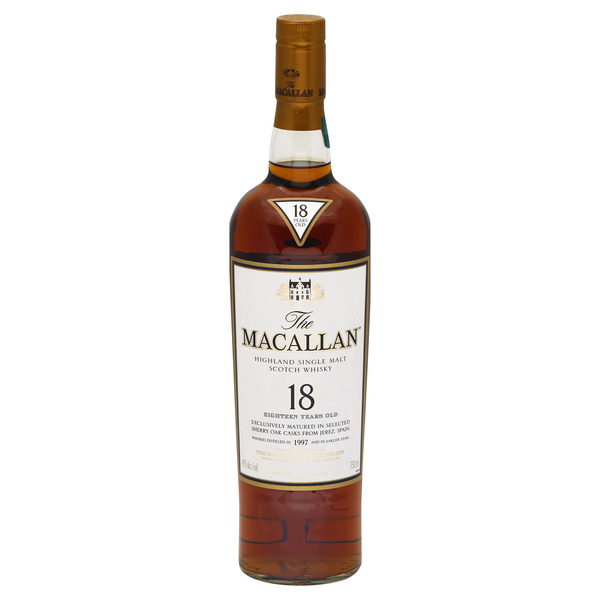 The Macallan Sherry Oak 18 Years Old, 2025 Release Single Malt