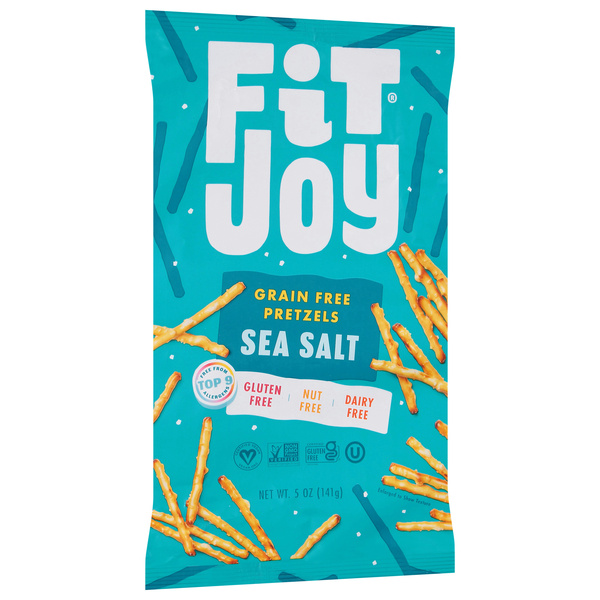 FitJoy Grain Free Sea Salt Pretzels | Hy-Vee Aisles Online Grocery