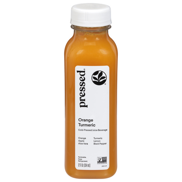 Pressed Juicery Juice, Orange Turmeric, Cold Pressed | Hy-Vee
