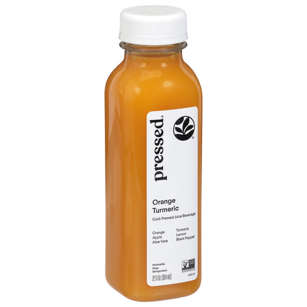 Pressed Juicery Juice, Orange Turmeric, Cold Pressed | Hy-Vee
