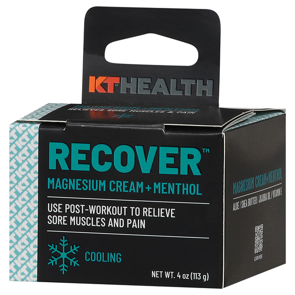 KT Health Recover Magnesium Cream+Menthol | Hy-Vee Aisles Online