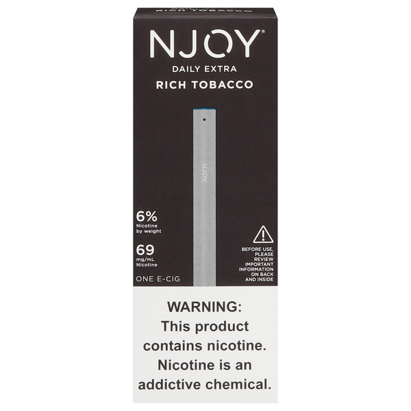 Njoy Rich Tobacco E-Cig 1 ea