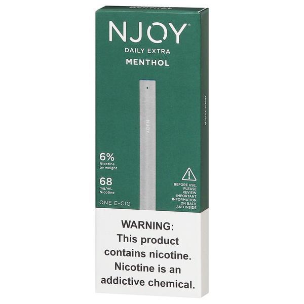 menthol vape cartridge Njoy E-Cig 1 ea Fantasy Pink Flavor:Texas Cookies & Cream Honeyroot Wellness HHC Disposable