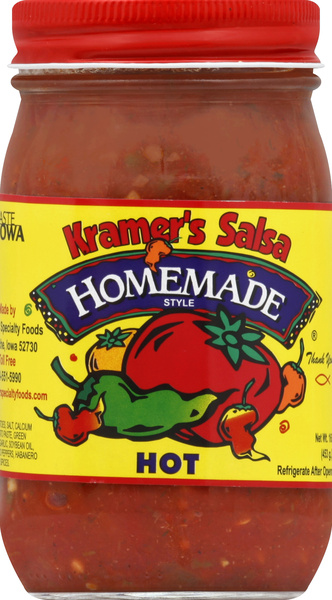 Kramer's Salsa Homemade Style Hot | Hy-Vee Aisles Online Grocery