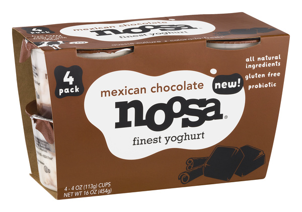 Noosa Mexican Chocolate Yoghurt 4-4 Oz | Hy-Vee Aisles Online