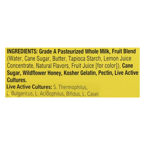 Noosa Lemon Finest Yoghurt, 4-4 oz Cups | Hy-Vee Aisles Online