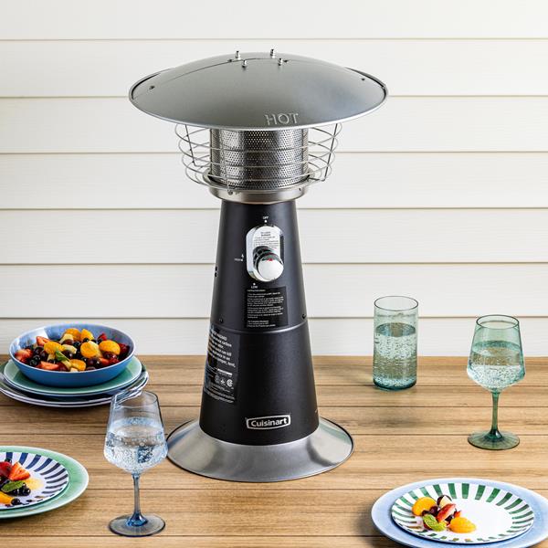 電気ヒーター MOISTY GRAN HEAT Cuisinart Portable Tabletop Patio Heater | Hy-Vee Aisles Online