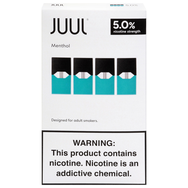 juul pod nutrition facts Juul Menthol Pod Cartridges 5%