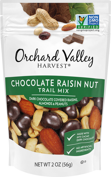 Orchard Valley Harvest Chocolate Raisin Nut Trail Mix | Hy-Vee