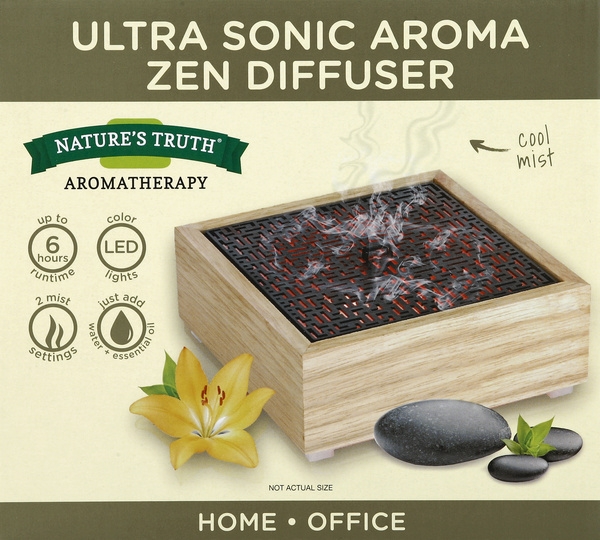 Nature's Truth Ultra Sonic Aroma Zen Diffuser 2 pc. Box | Hy-Vee