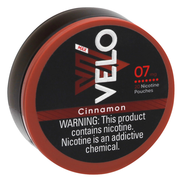 Velo Max Nicotine Pouches, Cinnamon, 07 Mg | Hy-Vee Aisles Online