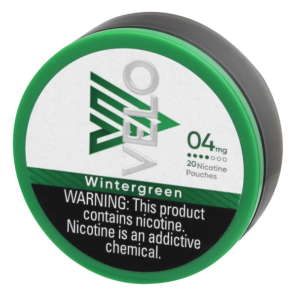 Velo Nicotine Pouches, Wintergreen, 04 Mg | Hy-Vee Aisles Online