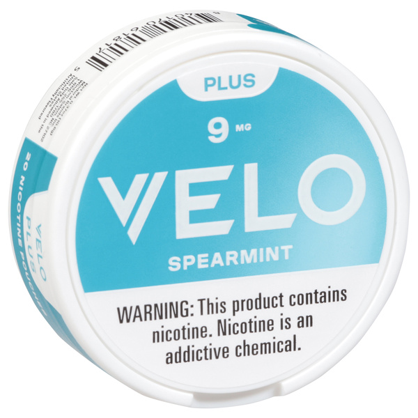 spearmint tobacco pouches Pouch Nurdz Nicotine Crafted for the modern adult consumer Velo Plus Spearmint Nicotine Pouches,