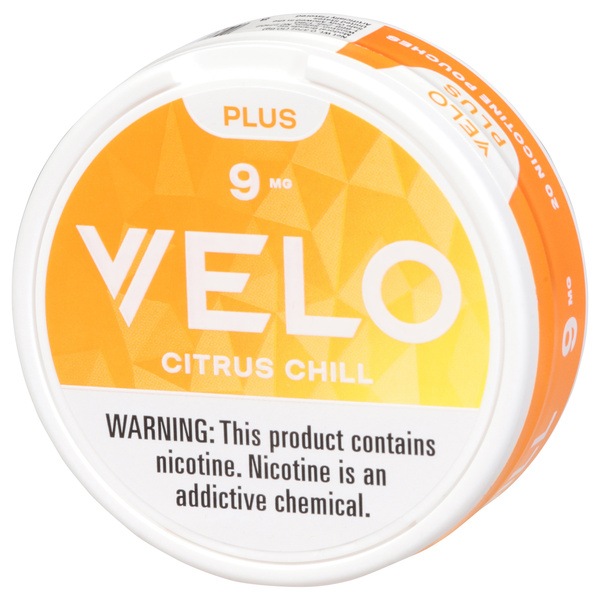 VeloPlus Nicotine Pouches, Citrus Chill, 9 Mg, 20Ct | Hy-Vee