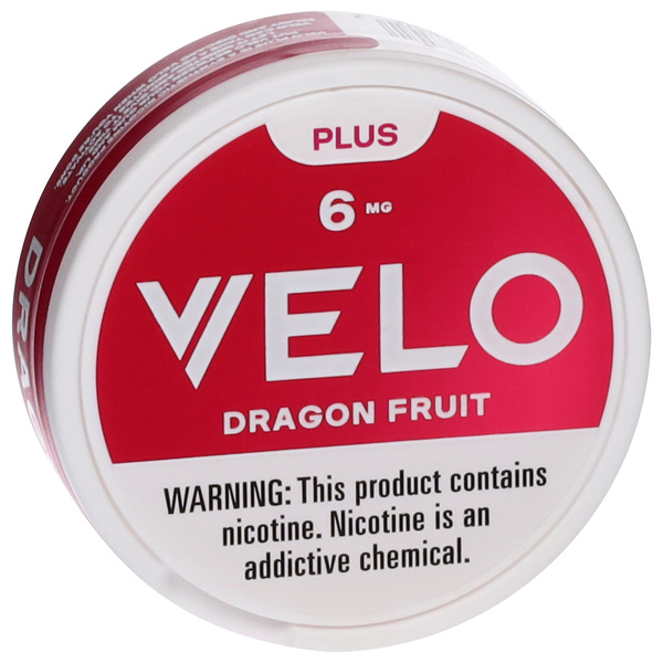 Velo Plus Dragon Fruit 6 Mg Nicotine Pouches, 20Ct | Hy-Vee Aisles