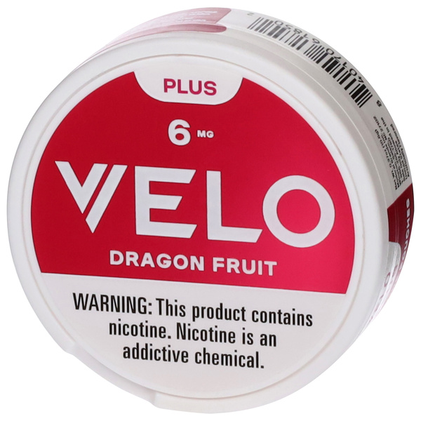 Velo Plus Dragon Fruit 6 Mg Nicotine Pouches, 20Ct | Hy-Vee Aisles
