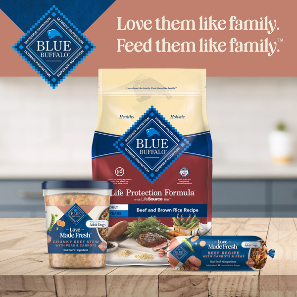 Blue Buffalo Love Made Fresh Natural Adult Dog Food, Refrigerated