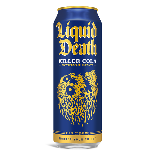 Liquid Death, Killer Cola, Soda-Flavored Sparkling Water | Hy-Vee