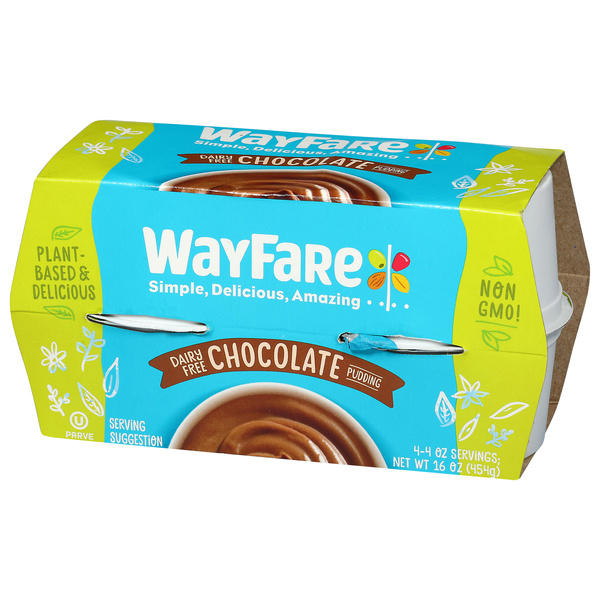 WayFare Chocolate Pudding 4 - 4 oz Each | Hy-Vee Aisles Online Grocery ...