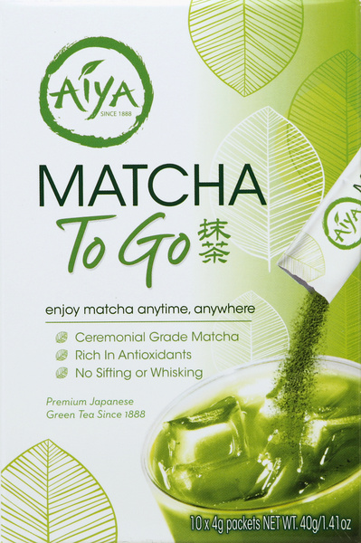 Aiya Matcha to Go 10Ct | Hy-Vee Aisles Online Grocery Shopping