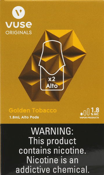 vuse vape golden tobacco Alto Pods, Tobacco, 1.8% Flavour:Tropika Iced Dragon Fruit Pomegranate Smart Flavor_Fruit - Lemon & Lime