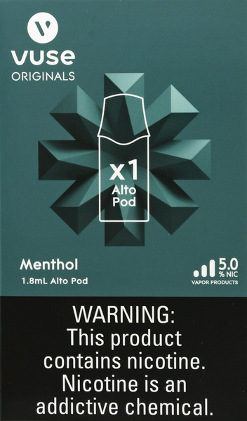 does walmart sell vuse pods in store Vuse Alto Pod, Menthol, 5.0% Nic