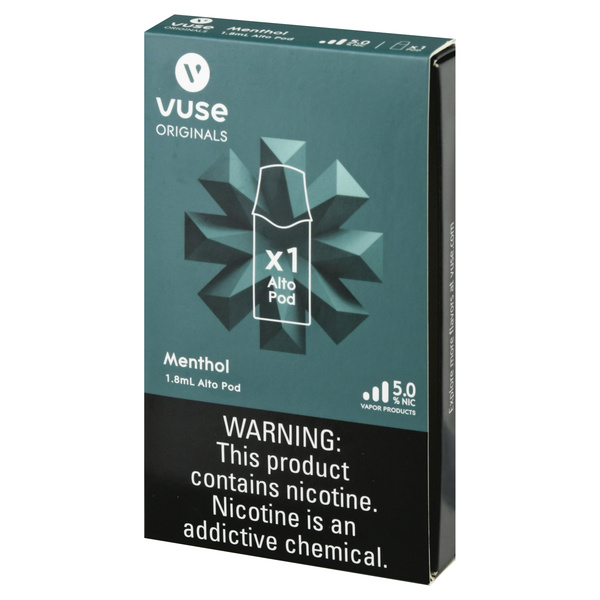 how much is a single vuse pod near me Alto Pod, Menthol, 5.0% Nic Color:Rose Gold flavored vape pods Vuse Alto Black Vaporizer