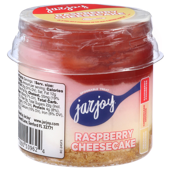 JarJoy Raspberry Cheesecake Spoonable Treat | Hy-Vee Aisles Online