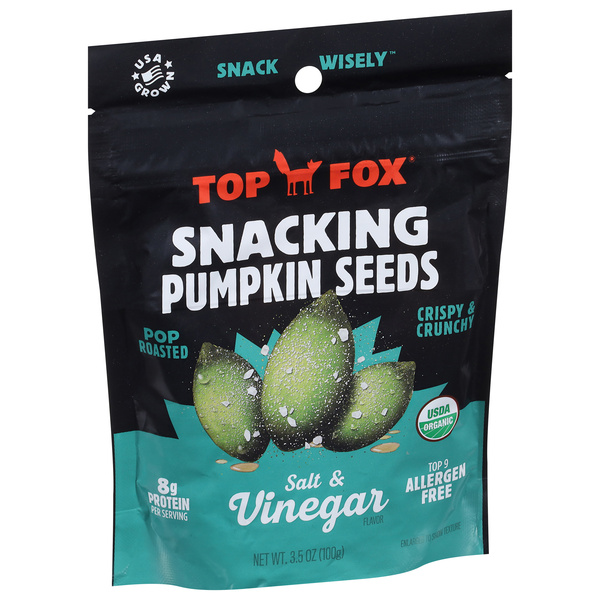 Top Fox Pumpkin Seeds, Salt & Vinegar | Hy-Vee Aisles Online