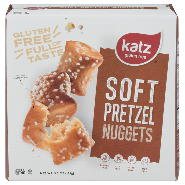 Katz Gluten Free Soft Pretzel Nuggets 5.5 oz | Hy-Vee Aisles