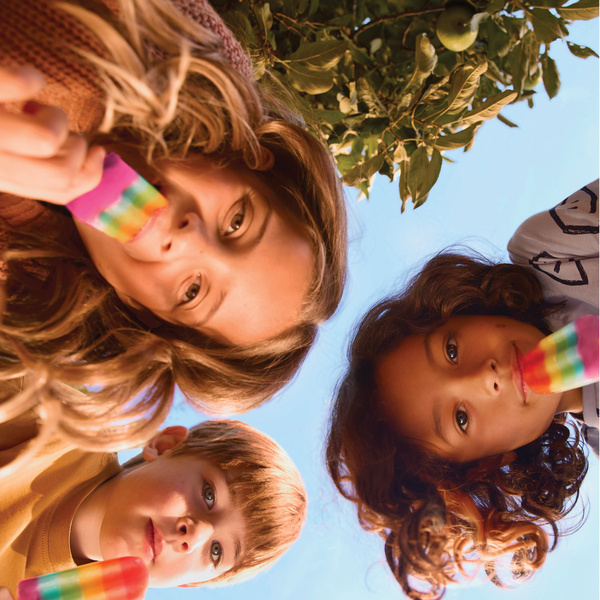JonnyPops Organic Rainbow Fruit Stacks Frozen Pops 8Ct | Hy-Vee
