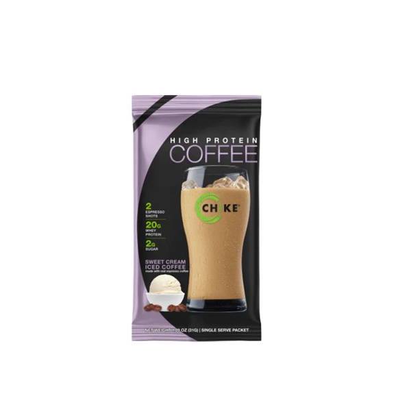 Chike High Protein Coffee Sweet Cream Iced Coffee Packet, Single