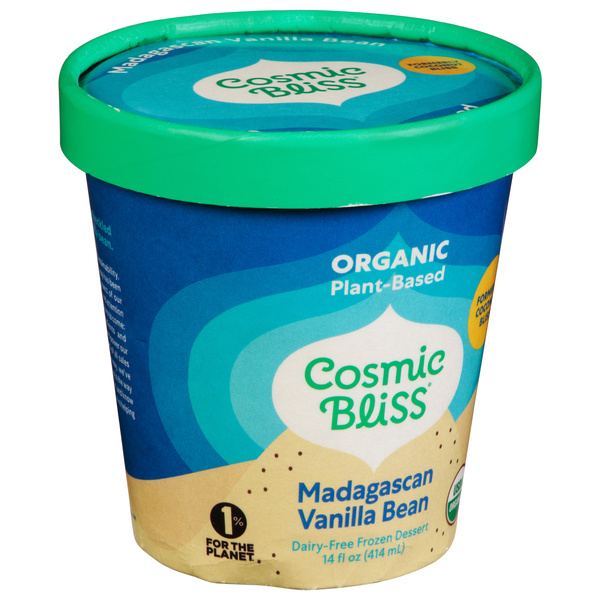 Cosmic Bliss Dairy-Free Madagascan Vanilla Bean Frozen Dessert 14