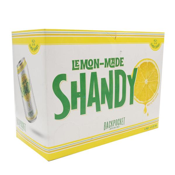 Backpocket Lemon-Made Shandy 12Pk | Hy-Vee Aisles Online Grocery