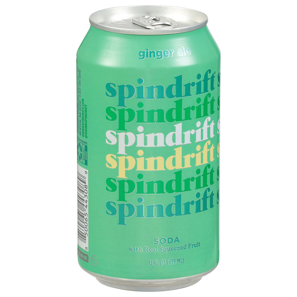 Spindrift Ginger Ale Soda 12 fl oz | Hy-Vee Aisles Online Grocery
