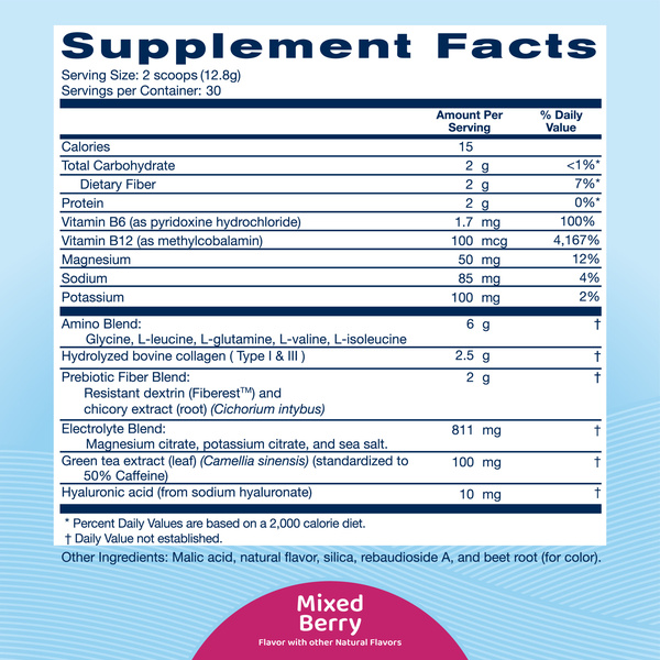 Replenza Replenisher, Daily, Mixed Berry | Hy-Vee Aisles Online