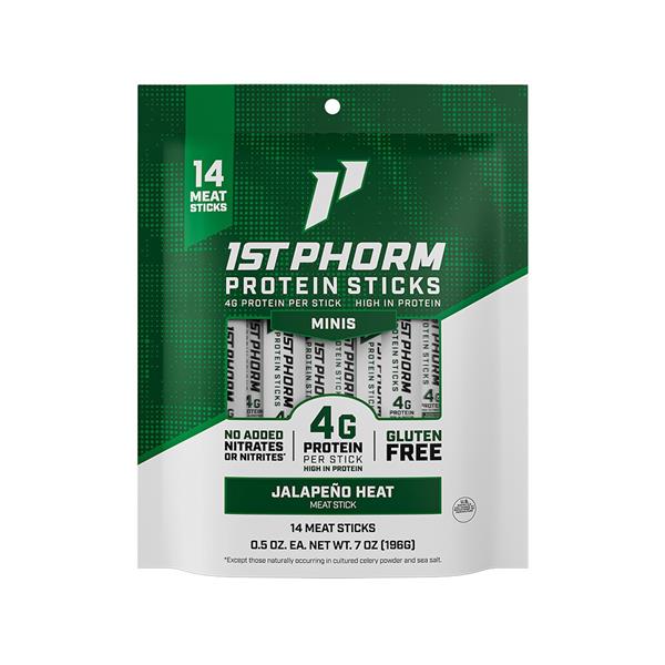 1st Phorm Jalapeno Heat Protein Stick 14ct | Hy-Vee Aisles Online