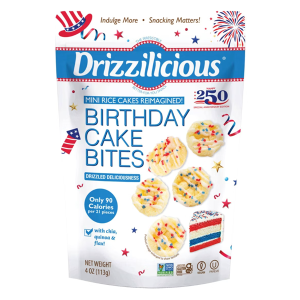 Drizzilicous Birthday Cake America's 250 Anniversary Edition