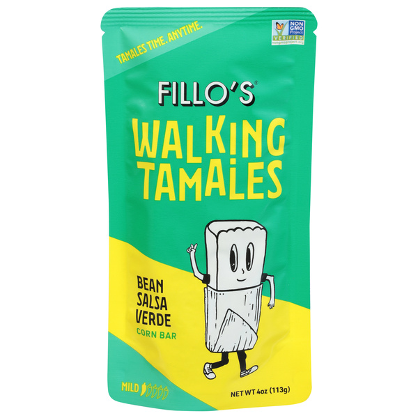 Fillo's Walking Tamales Bean Salsa Verde | Hy-Vee Aisles Online