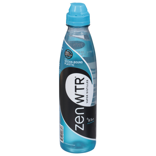 Zen Wtr Vapor Distilled +9.5pH Alkaline | Hy-Vee Aisles Online