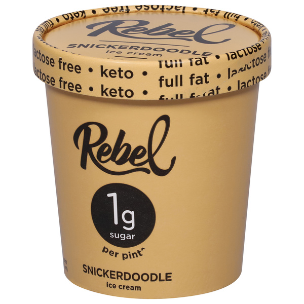 Rebel Snickerdoodle Ice Cream 1 pt | Hy-Vee Aisles Online Grocery